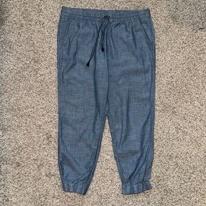 J Crew chambray beach pants size L